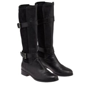 Nike Air x Cole Haan Whitley Tall Leather Buckle Riding Boots l 8